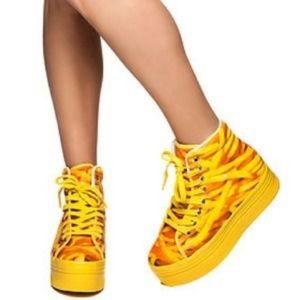 JEFFREY CAMPBELL- 'HOMG' French Fry Creepers
